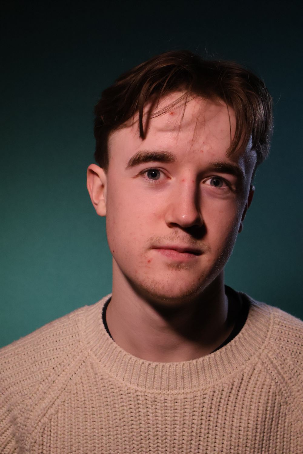 Neutral headshot of Terance-Joseph Sargent looking straight to camera